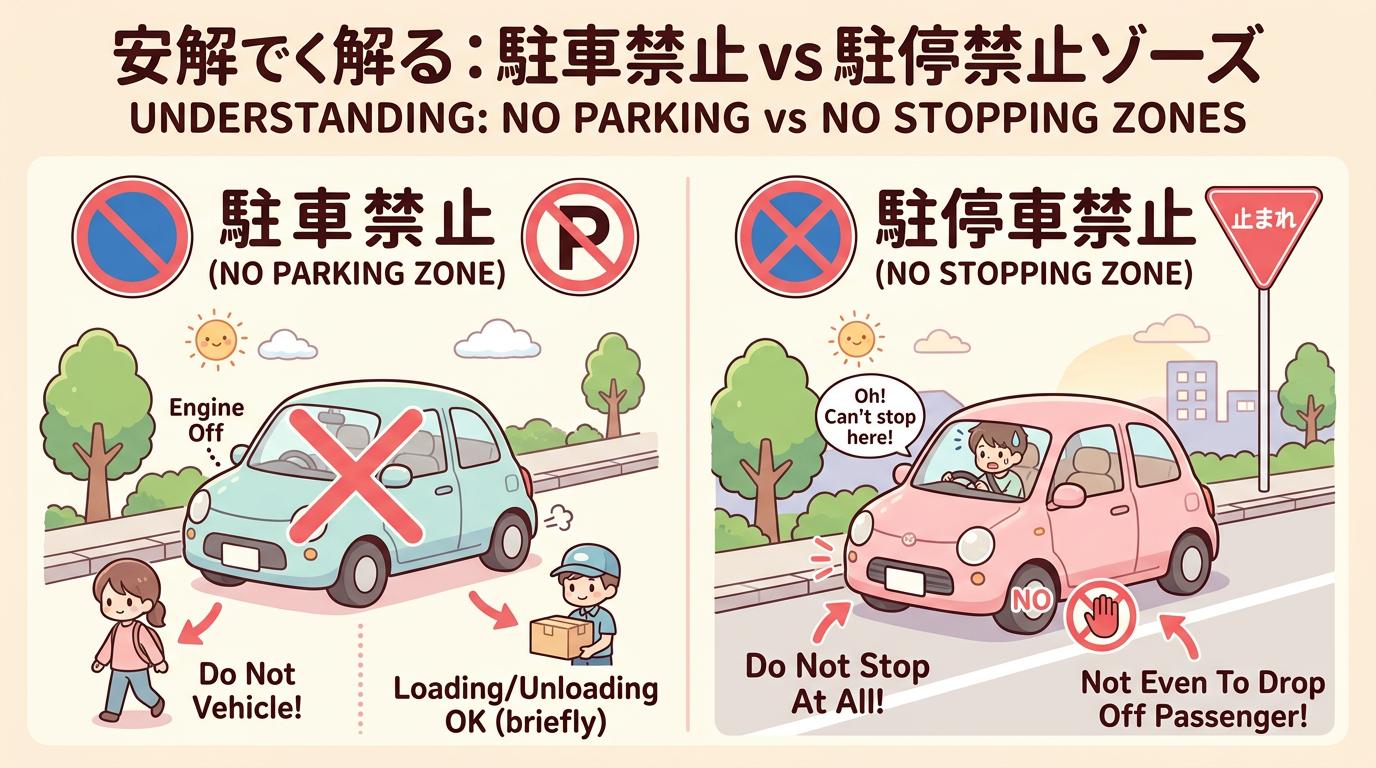 Parking Rules and Fines in Japan